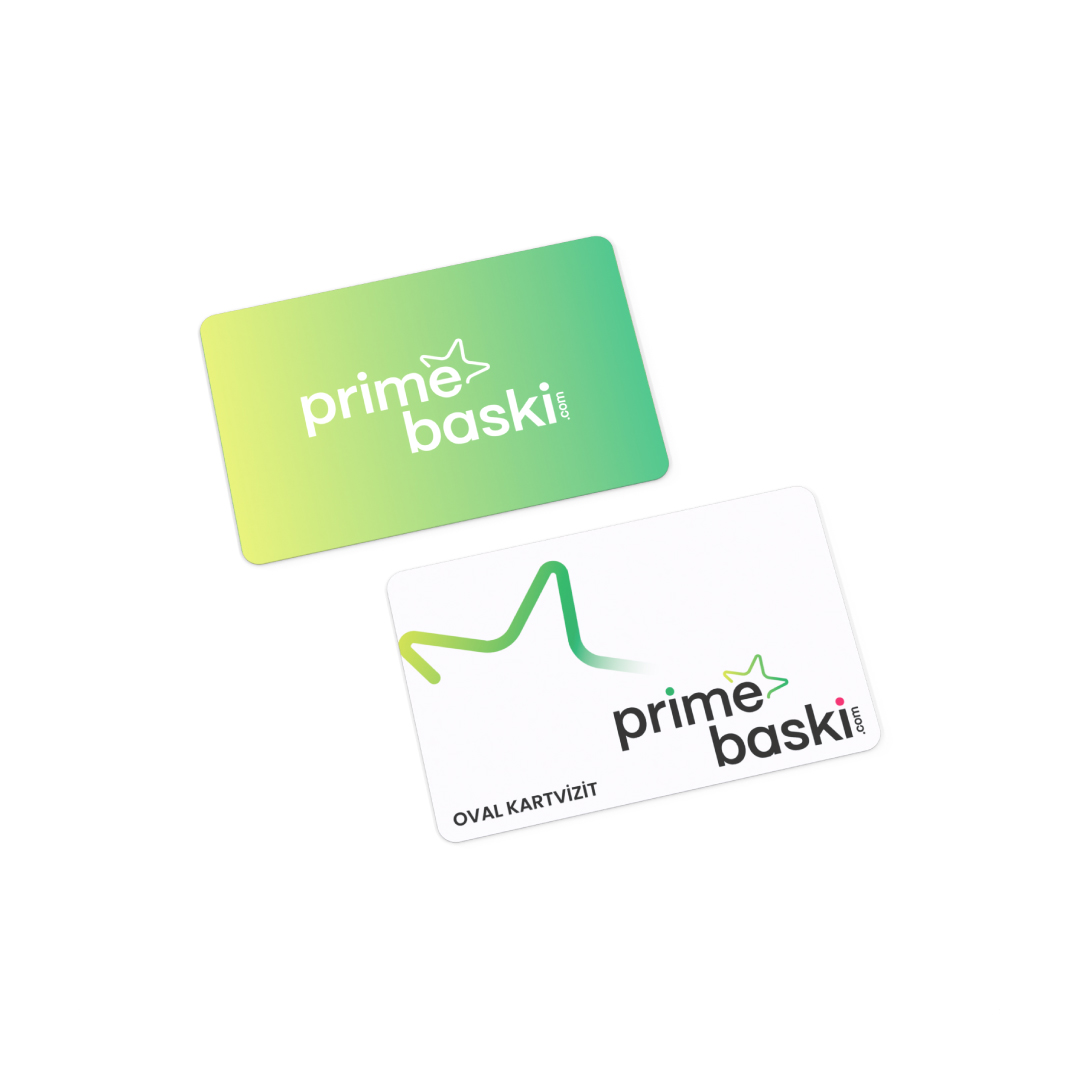 Oval Kesim Kartvizit
